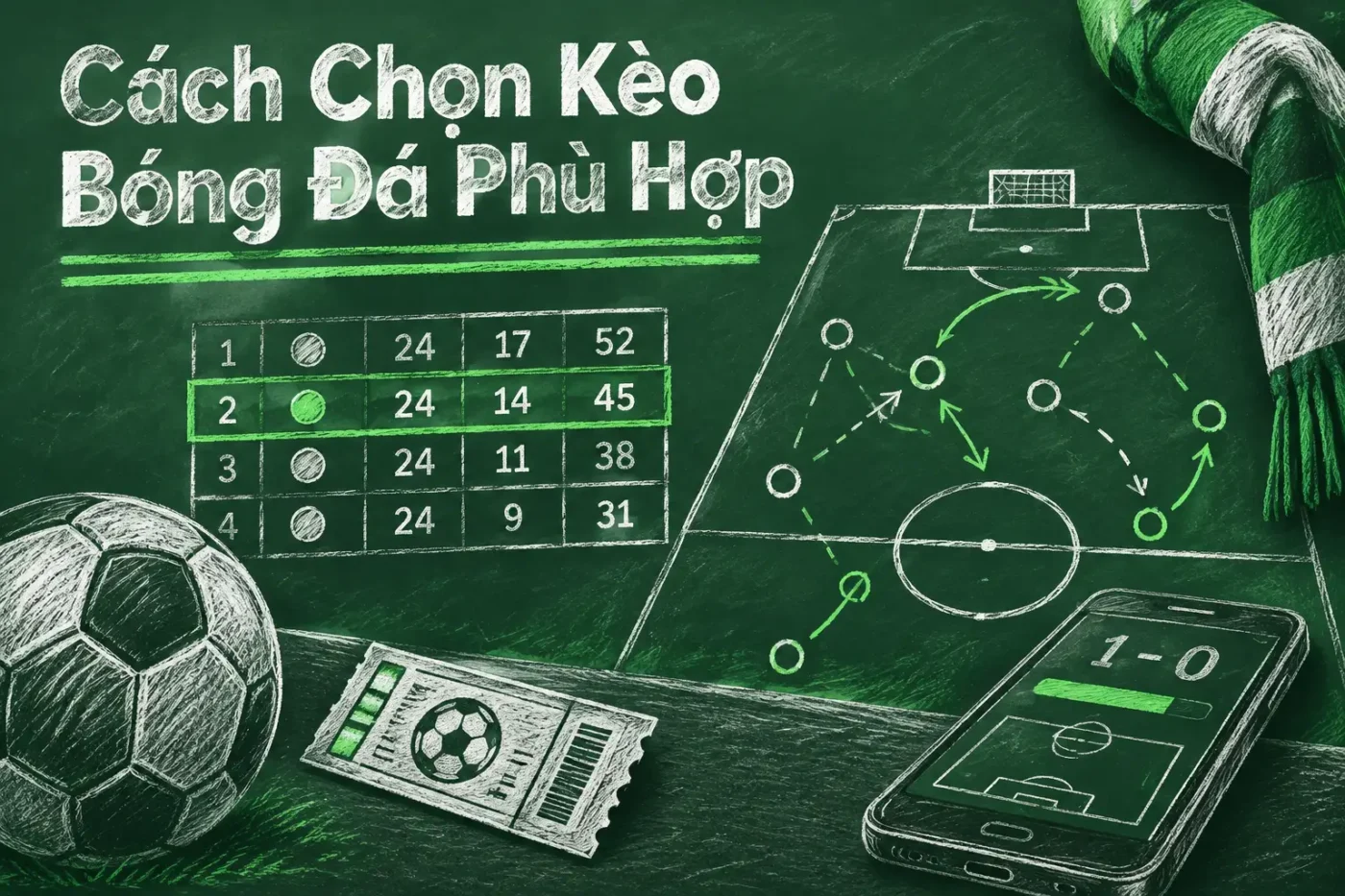 Cách Chọn Kèo Bóng Đá Phù Hợp Cho Người Mới