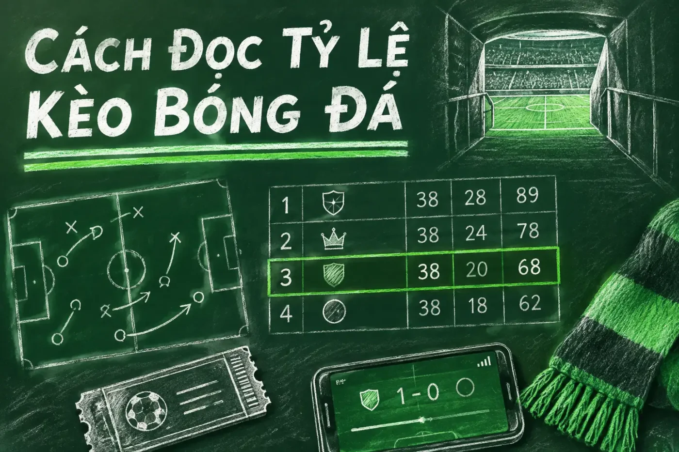 Cách Đọc Tỷ Lệ Kèo Bóng Đá Chuẩn Tại Bến Tre