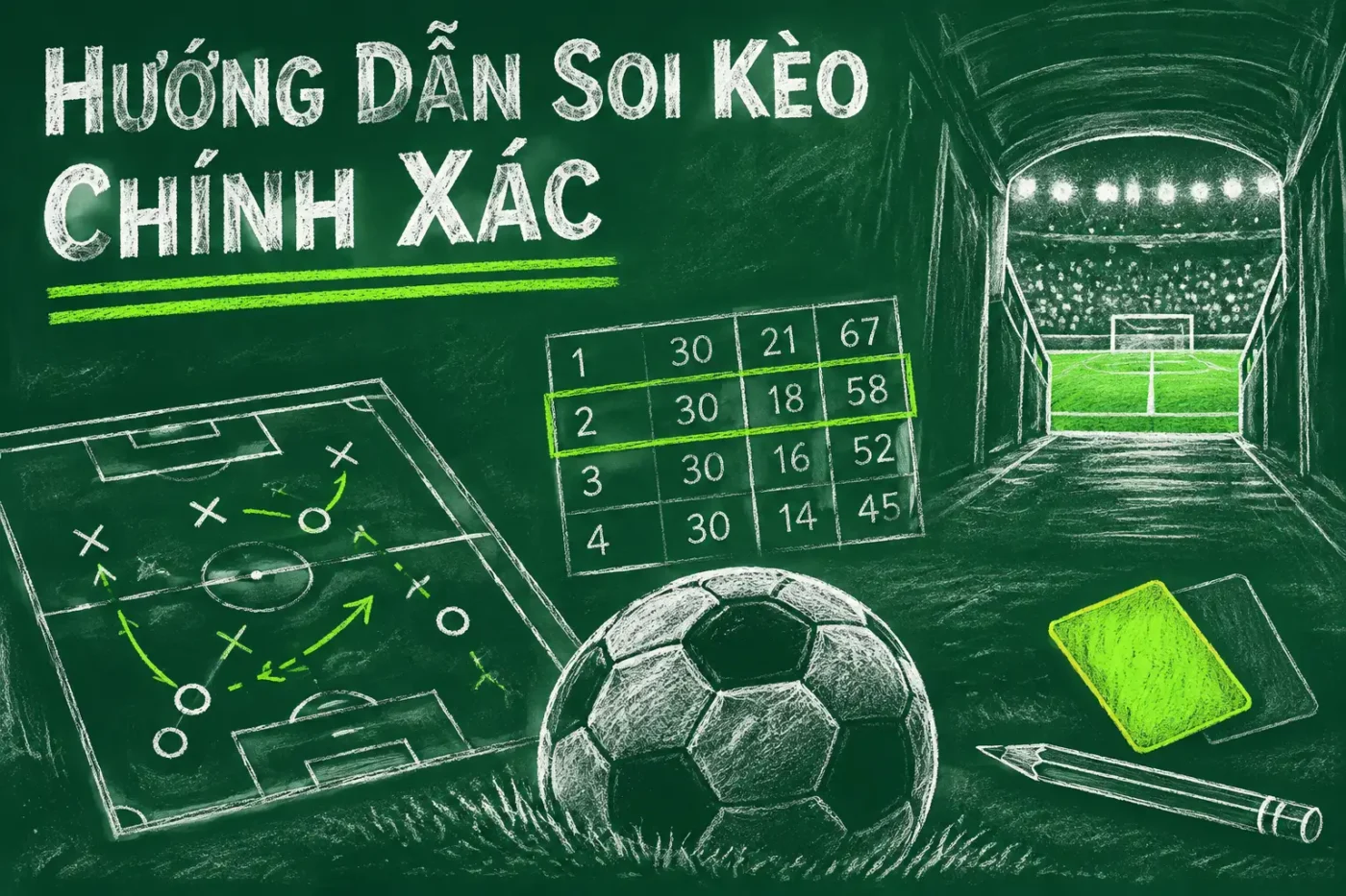 Hướng Dẫn Soi Kèo Chính Xác Để Thắng Lớn