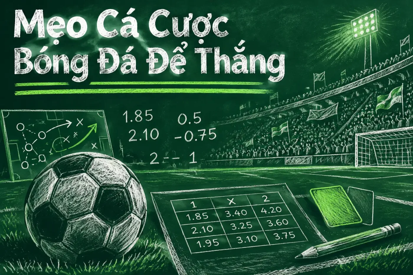 Mẹo Cá Cược Bóng Đá Để Thắng Lớn Ở Bến Tre