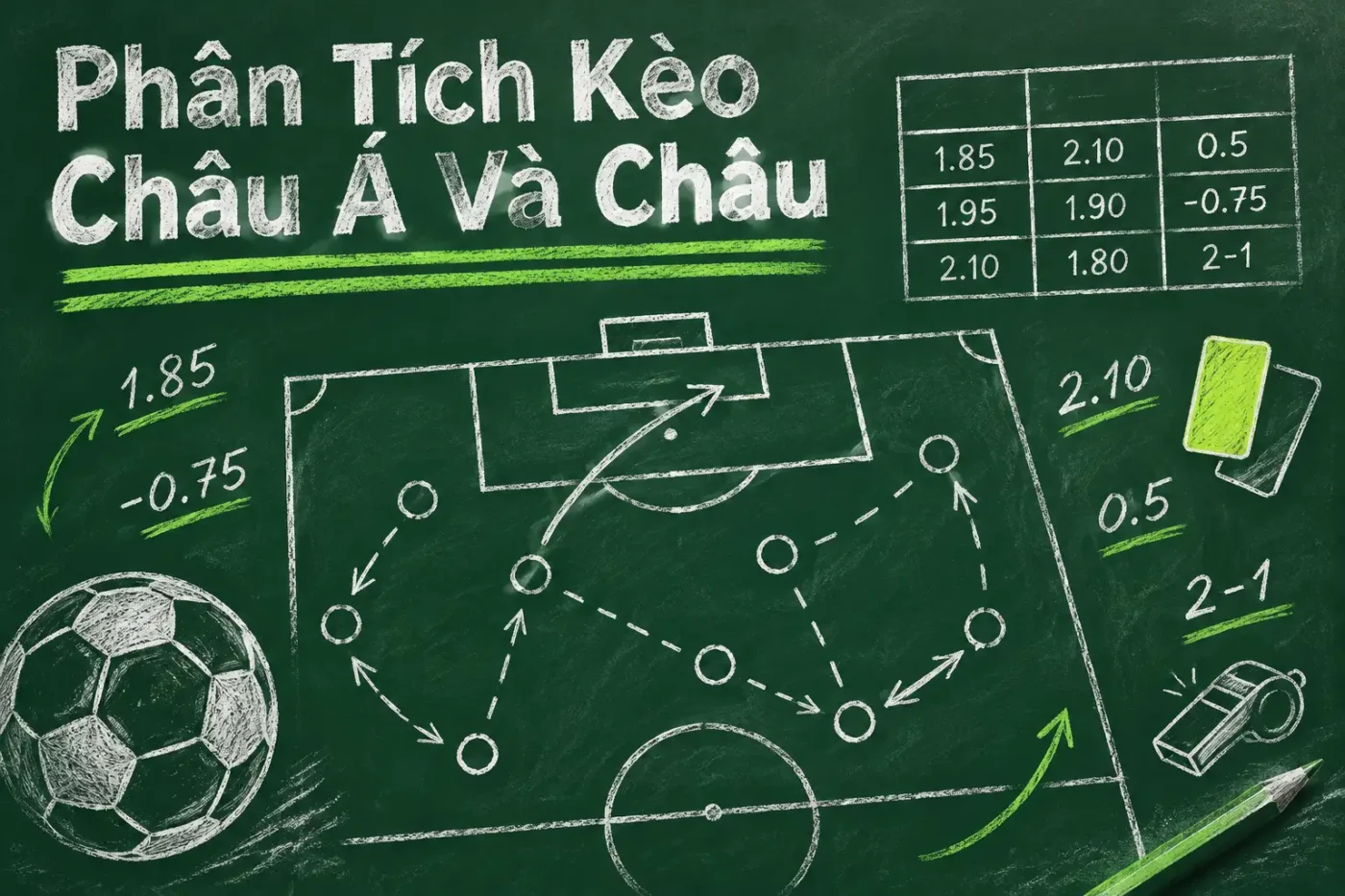 Phân Tích Kèo Châu Á Và Châu Âu Tại Bến Tre